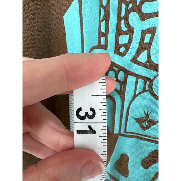 Y2K Vintage LRG Shirt Mens 2XL Brown Skater Streetwear Giraffe Grunge Hip Hop - Picture 4 of 6